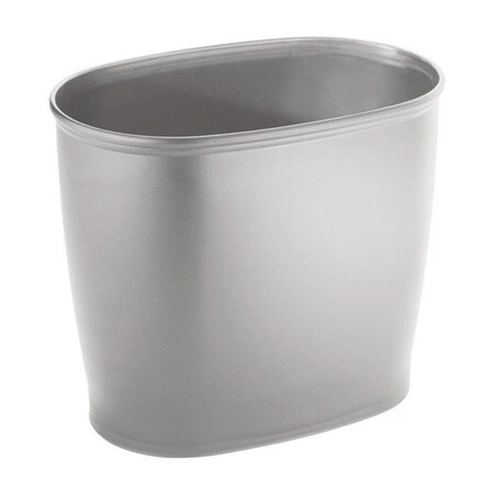 Homecare Products 10 x 8 x 12 in. Kent Oval Trash Can; Silver HO155125